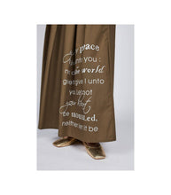 Load image into Gallery viewer, Poplin Long Skirt: Khaki / S
