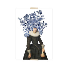 Load image into Gallery viewer, Postcard collage Zuiderzee Collection - Woman in Black
