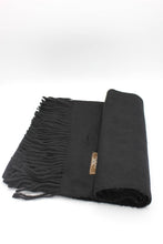 Load image into Gallery viewer, Plain Cashmere Sensation Scarf - Black
