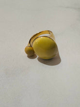 Load image into Gallery viewer, Morris Stainless Steel Enamel Ring: Lime Green
