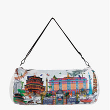 Load image into Gallery viewer, KRISTJANA S WILLIAMS INTERIORS Gold &amp; World Skyline Weekender
