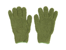 Load image into Gallery viewer, Plant dusting gloves green - Microfiber
