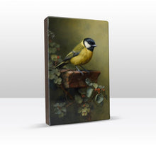 Load image into Gallery viewer, Laqueprint - Great Tit in green - Hand lacquered - 19.5 x 30 cm - LP367
