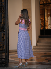 Load image into Gallery viewer, Vichy Midi Dress: M
