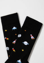 Load image into Gallery viewer, BeSpace Black - 100% Organic Cotton Socks: Black / Intl / 41/46
