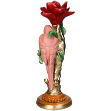 Load image into Gallery viewer, Candle Holder - Pink Parrot ↑ 26 cm
