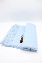 Load image into Gallery viewer, Plain Cashmere Sensation Scarf - Sky Blue
