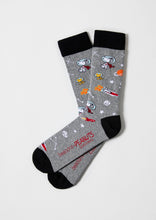 Load image into Gallery viewer, BeSnoopy Cosmos - 100% Organic Cotton Socks: Grey / Intl / 36/40
