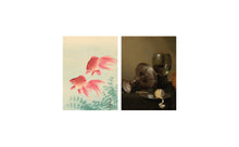 Load image into Gallery viewer, Postcard collage Museum collection - roemer glass and fish
