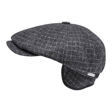 Load image into Gallery viewer, Ronald Hat: 23 anthracite check / 58
