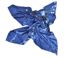 Load image into Gallery viewer, Van Gogh Almond Blossom silk blend scarf
