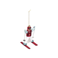 Load image into Gallery viewer, Xmas Hanger - Skier - Glass - 8x8x12cm

