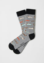 Load image into Gallery viewer, BePets Grey - 100% Organic Cotton Socks: Flock / Intl / 41/46
