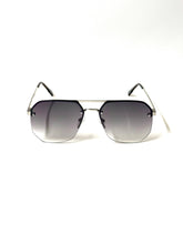 Load image into Gallery viewer, Fever Unisex UV400 Sunglasses: Gold &amp; Grey
