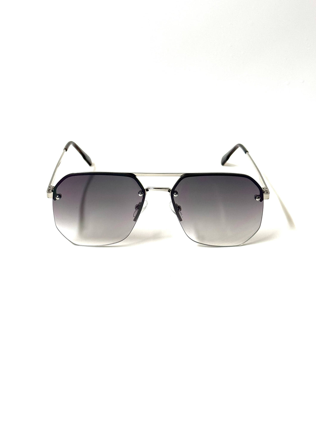 Fever Unisex UV400 Sunglasses: Gold & Grey