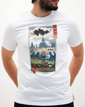 Load image into Gallery viewer, The Legend Ukiyo-e Tee - Zelda Manga Epic Tee: White / M
