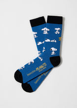Load image into Gallery viewer, BeSnoopy Blue - 100% Organic Cotton Socks: Blue / Intl / 41/46
