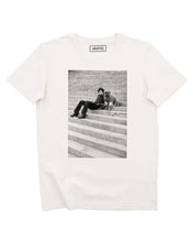 Load image into Gallery viewer, Butkus &amp; Rocky T-shirt - Actor Dog Cinema Photo T-shirt: Off-white / XXXL

