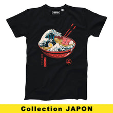 Load image into Gallery viewer, Great Ramen Wave Tee - Manga Graphic Tee: M
