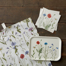 Load image into Gallery viewer, Hedgerow flowers- birch veneer servingtray 20x27
