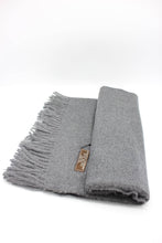 Load image into Gallery viewer, Solid Cashmere Sensation Scarf - Dark Grey
