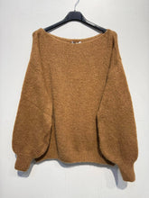 Load image into Gallery viewer, Kid mohair and wool sweater 5102: Navy
