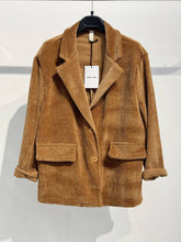 Load image into Gallery viewer, 70164 corduroy jacket: Black / S
