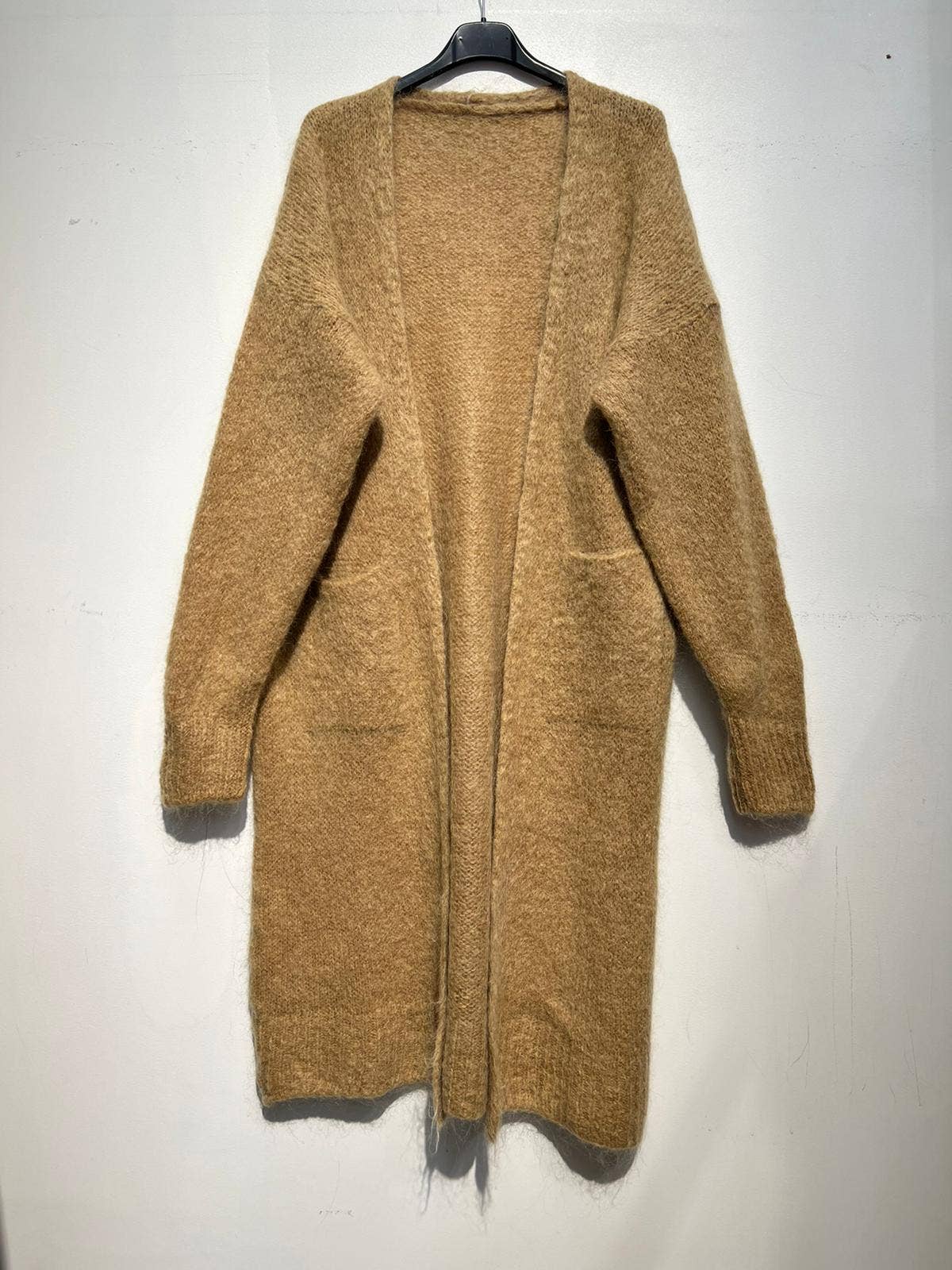 Kid mohair cardigan 3271: Rust – Galerie PB