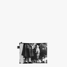 Load image into Gallery viewer, ELLIOTT ERWITT Eiffel Tower, Dog Jumping and California Kiss Zip Pockets
