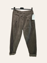 Load image into Gallery viewer, #7360 ribbed velvet pants: PERSIMMON
