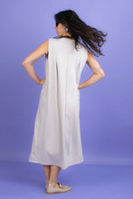 Load image into Gallery viewer, LALLA Dress: One size / Beige / Viscose 39% polyester 55% elastane 6%
