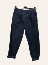 Load image into Gallery viewer, #7360 ribbed velvet pants: BLACK
