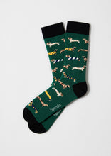 Load image into Gallery viewer, Bepets Green - 100% Organic Cotton Socks: Green / Intl / 36/40
