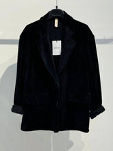 Load image into Gallery viewer, 70164 corduroy jacket: Black / S
