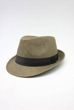 Load image into Gallery viewer, Summer Trilby Hat: Dark grey
