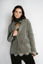 Load image into Gallery viewer, 70164 corduroy jacket: Black / S
