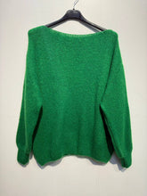 Load image into Gallery viewer, Kid mohair and wool sweater 5102: Navy
