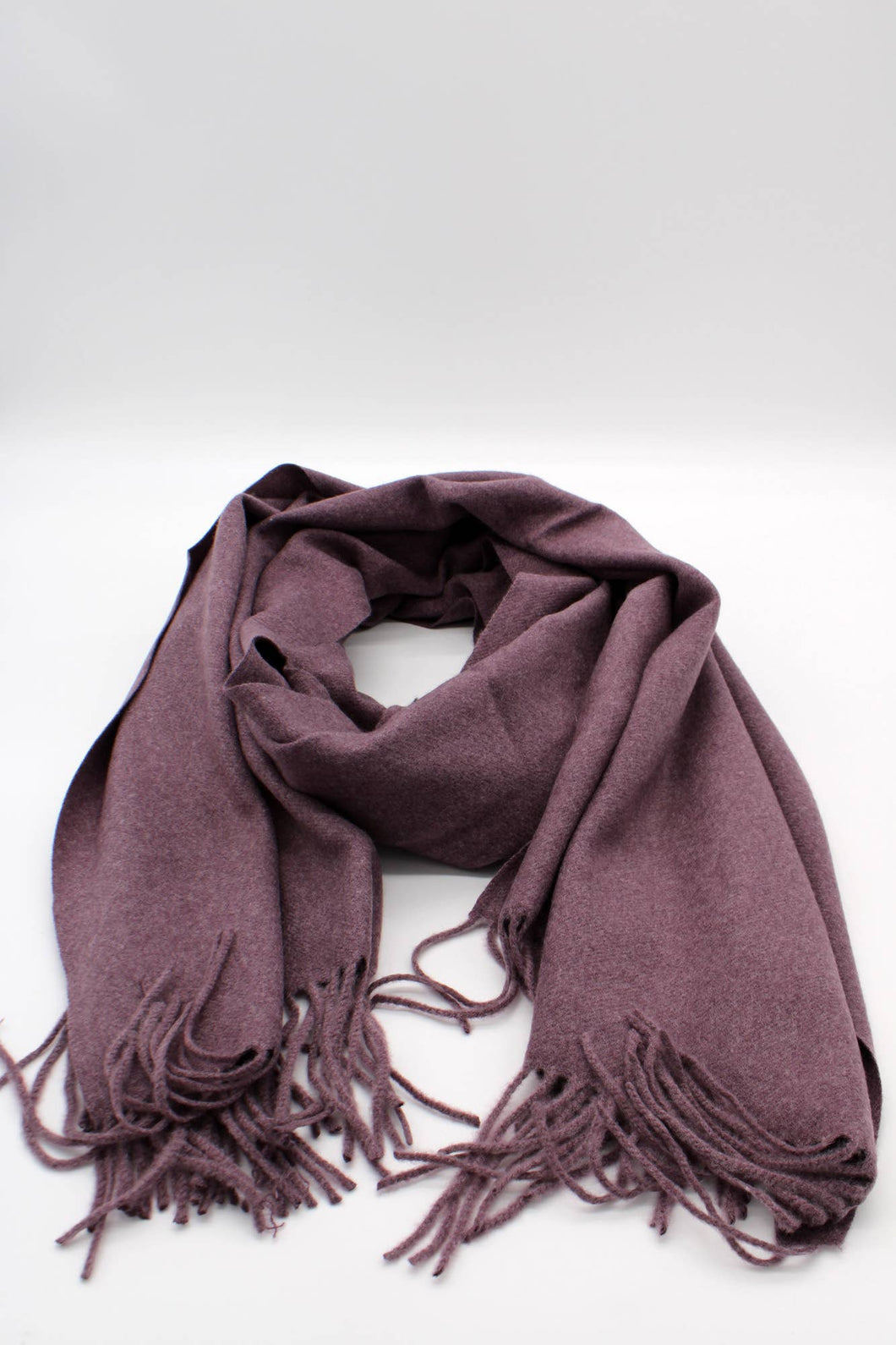 Plain Cashmere Sensation Scarf - Purple