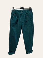 Load image into Gallery viewer, #7360 ribbed velvet pants: NAVY
