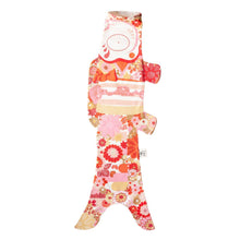 Load image into Gallery viewer, Kimono Girl Koinobori -  koi wind sock wall decor
