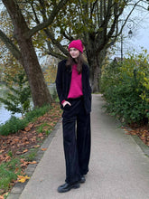 Load image into Gallery viewer, 70164 corduroy jacket: Black / S

