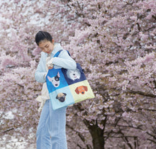 Load image into Gallery viewer, STEPHEN CHEETHAM Dogs Recycled Bag
