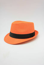 Load image into Gallery viewer, Summer Trilby Hat: Black
