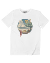 Load image into Gallery viewer, Totoro Ukiyo-e T-shirt - Totoro graphic tee: Black / S
