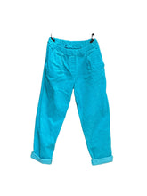Load image into Gallery viewer, #7360 ribbed velvet pants: PERSIMMON
