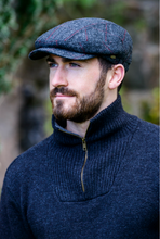 Load image into Gallery viewer, Men's 100% Tweed Kerry Cap 31: L
