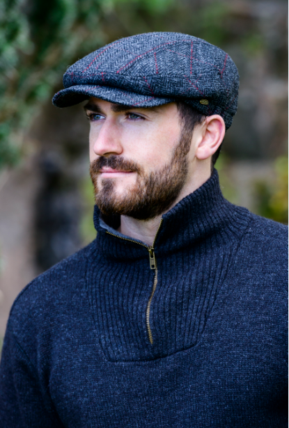 Men's 100% Tweed Kerry Cap 31: S