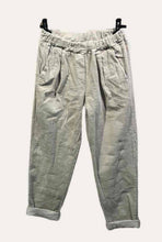 Load image into Gallery viewer, #7360 ribbed velvet pants: NAVY
