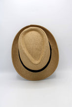 Load image into Gallery viewer, Summer Trilby Hat: Dark grey
