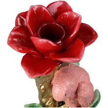 Load image into Gallery viewer, Candle Holder - Pink Parrot ↑ 26 cm
